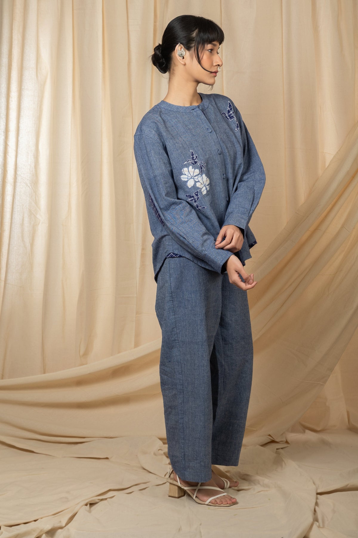 Indigo co-ord set