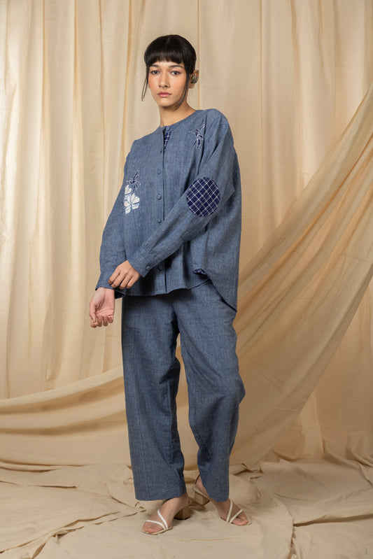 Indigo co-ord set